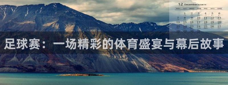 足球赛：一场精彩的体育盛宴与幕后故事