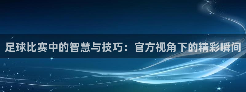 足球比赛中的智慧与技巧：官方视角下的
