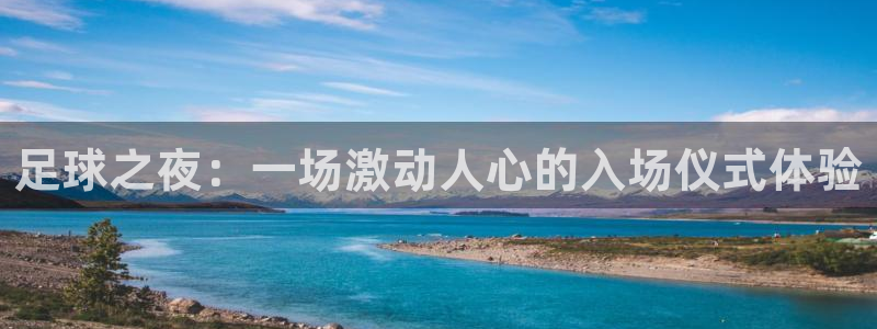 足球之夜：一场激动人心的入场仪式体验